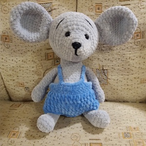 Cuki horgolt egér  -  - Meska.hu