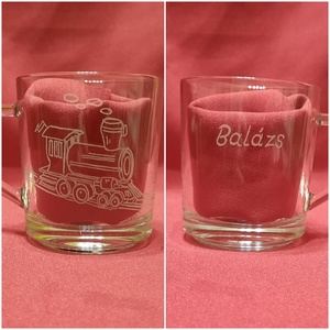 Bögre mozdony mintával -  - Meska.hu