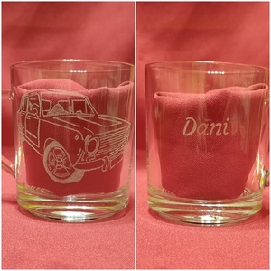 Bögre retro autóval -  - Meska.hu