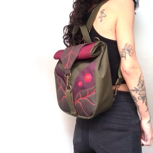 Hátizsák/válltáska - táska & tok - variálható táska - Meska.hu