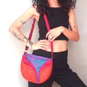 Kisméretű válltáska - táska & tok - kézitáska & válltáska - válltáska - Meska.hu