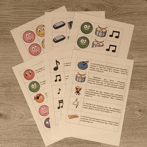 AZZ Zenei Memóriajáték - Meska.hu