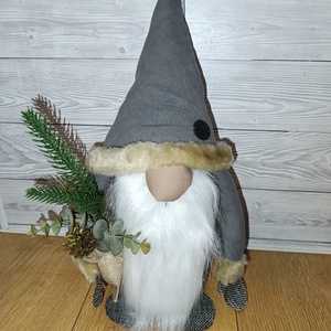 Karácsonyi manó skandináv manó egyedi manó dekor - karácsony - karácsonyi lakásdekoráció - karácsonyi manók, figurák - Meska.hu
