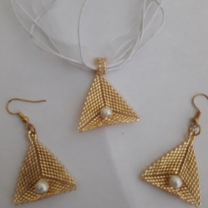 Különleges ékszerszett aranyból - ékszer - ékszerszett - Meska.hu