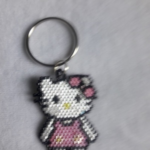 Helló Kitty kulcstartó - táska & tok - kulcstartó & táskadísz - kulcstartó - Meska.hu