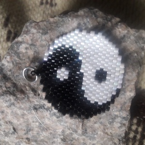 Yin-yang medál - ékszer - nyaklánc - medál - Meska.hu