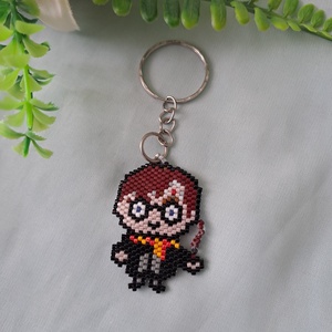 Harry Potter a kulcstartón - táska & tok - kulcstartó & táskadísz - kulcstartó - Meska.hu