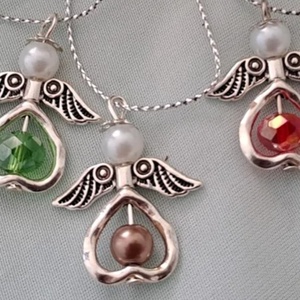 Csinos kis angyalkák, Karácsony, Karácsonyi lakásdekoráció, Karácsonyfadíszek, Mindenmás, MESKA