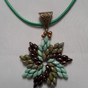 Gréta nyaklánc, medál - ékszer - nyaklánc - medálos nyaklánc - Meska.hu