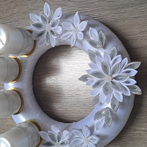 Adventi koszorú  - karácsony - adventi díszek - adventi koszorú - Meska.hu