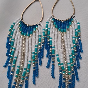 Zille - fülbevaló - ékszer - fülbevaló - lógó fülbevaló - Meska.hu