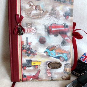 Retro napló fiúknak  -  - Meska.hu