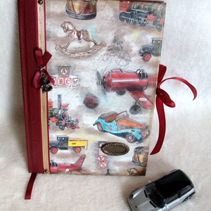 Retro napló fiúknak  -  - Meska.hu