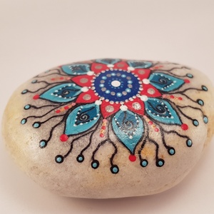 Festett kavics mandala -  - Meska.hu