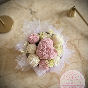 Elegáns dekor gyertyabox - kellékek & szerszámok - dekorációs kellékek - dekorációs gyertya - Meska.hu