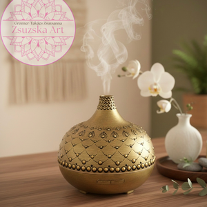 Aromadiffúzor - mandala, Otthon & Életmód, Dekoráció, Spiritualitás, Mandala, Festett tárgyak, MESKA