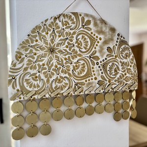 Családi ünnepek falinaptár - otthon & életmód - dekoráció - spiritualitás - mandala - Meska.hu