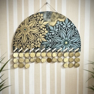 Családi ünnepek falinaptár, Otthon & Életmód, Dekoráció, Spiritualitás, Mandala, Festett tárgyak, MESKA