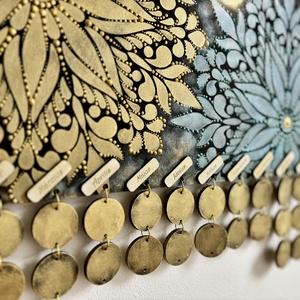 Családi ünnepek falinaptár - otthon & életmód - dekoráció - spiritualitás - mandala - Meska.hu