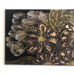 Sun Flower - 3D akril festmény, relief - művészet - festmény - akril - Meska.hu