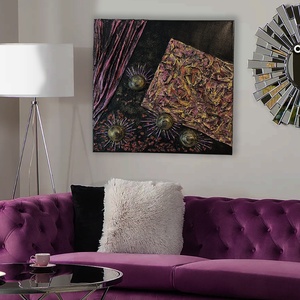 �Cosmic Symphony - 3D akril festmény, relif, Művészet, Festmény, Akril, Festészet, MESKA