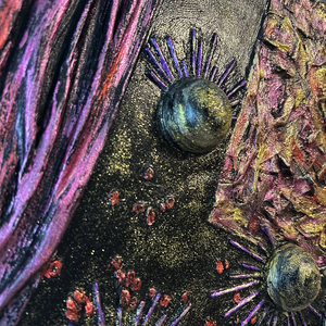 �Cosmic Symphony - 3D akril festmény, relif - művészet - festmény - akril - Meska.hu