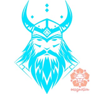Viking arc v10 - ruha & divat - női ruha - póló, felső - Meska.hu