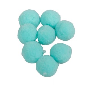 2 cm-es kashmir golyó 10 db-os kiszerelés - aqua kék, Kellékek & szerszámok, Dekorációs kellékek, Egyéb kellékek, , MESKA
