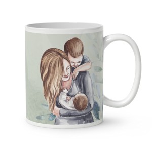 Kérd a neveddel - Kicsi Fiaim mintás bögre - otthon & életmód - konyhafelszerelés, tálalás - tálalás - bögre & csésze - Meska.hu