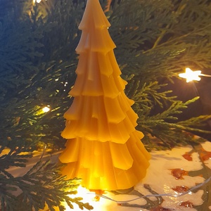 karácsonyfa gyertya, Karácsony, Adventi díszek, Adventi gyertyadíszek és koszorúdíszek, Gyertya-, mécseskészítés, MESKA