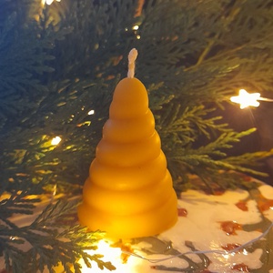 karácsonyfa gyertya, Karácsony, Adventi díszek, Adventi gyertyadíszek és koszorúdíszek, Gyertya-, mécseskészítés, MESKA