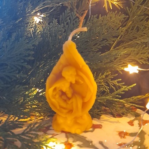 Szent Család gyertya - Meska.hu