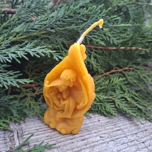 Szent Család gyertya - karácsony - adventi díszek - adventi gyertyadíszek és koszorúdíszek - Meska.hu