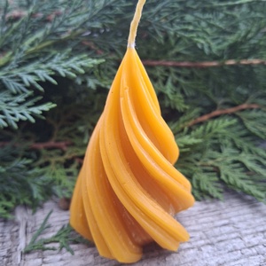 karácsonyfa gyertya - Meska.hu