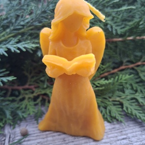 Angyal gyertya - Meska.hu