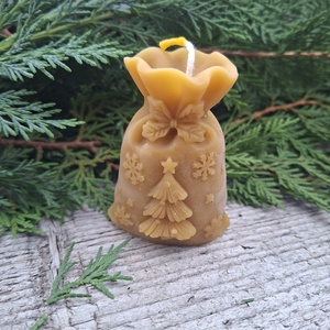 Fenyőfás ajándékcsomag gyertya - Meska.hu