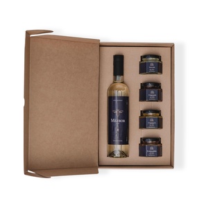 Mézbor akácmézből és 4 méz ajándékdobozban  - élelmiszer - méz & propolisz - Meska.hu