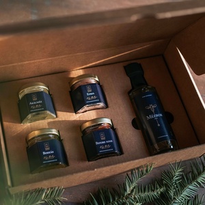 Ajándékdoboz Mini - akácmézborral és 4 mézzel, Élelmiszer, Méz & Propolisz, , MESKA