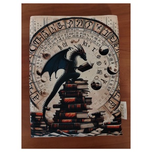 Könyvtok Sárkány vízhatlan, Könyv & Zene, Könyvtok, Varrás, MESKA