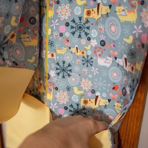 2 részes Ovis zsák szett Cuki kutya és macska - játék & sport - ovis felszerelés - ovis szett - Meska.hu