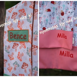 2 részes Ovis zsák szett Lilás unicornis - játék & sport - ovis felszerelés - ovis szett - Meska.hu