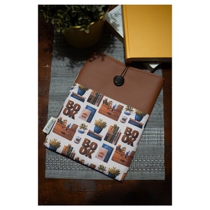 Könyvtok Barna book vízhatlan, Otthon & Életmód, Papír, írószer, Könyv- és füzetborító, Varrás, MESKA