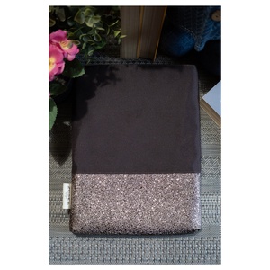 Könyvtok Csillogós műbőr barna, Otthon & Életmód, Papír, írószer, Könyv- és füzetborító, Varrás, MESKA