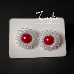 Aprócska bedugós fülbevaló - ékszer - fülbevaló - pötty fülbevaló - Meska.hu