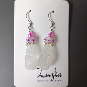 Különleges lógós fülbevaló - ékszer - fülbevaló - lógó fülbevaló - Meska.hu