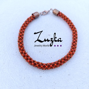 Őszi karkötők - ékszer - karkötő - gyöngyös karkötő - Meska.hu