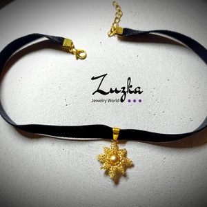Choker nyaklánc, nyakpánt - ékszer - nyaklánc - nyakpánt, gallér - Meska.hu