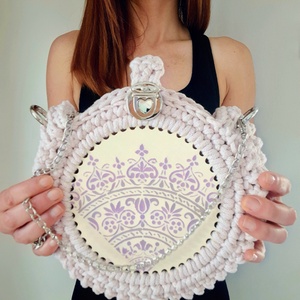 A lélek útján - egyedi stílusú horgolt táska, Táska & Tok, Kézitáska & válltáska, Kézitáska, Horgolás, MESKA