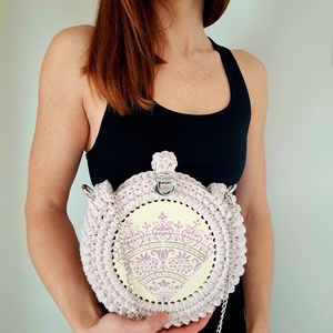 A lélek útján - egyedi stílusú horgolt táska - táska & tok - kézitáska & válltáska - kézitáska - Meska.hu