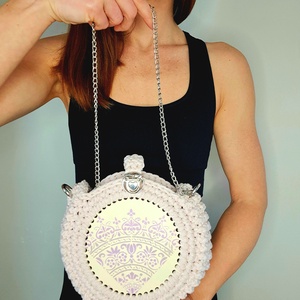 A lélek útján - egyedi stílusú horgolt táska - táska & tok - kézitáska & válltáska - kézitáska - Meska.hu